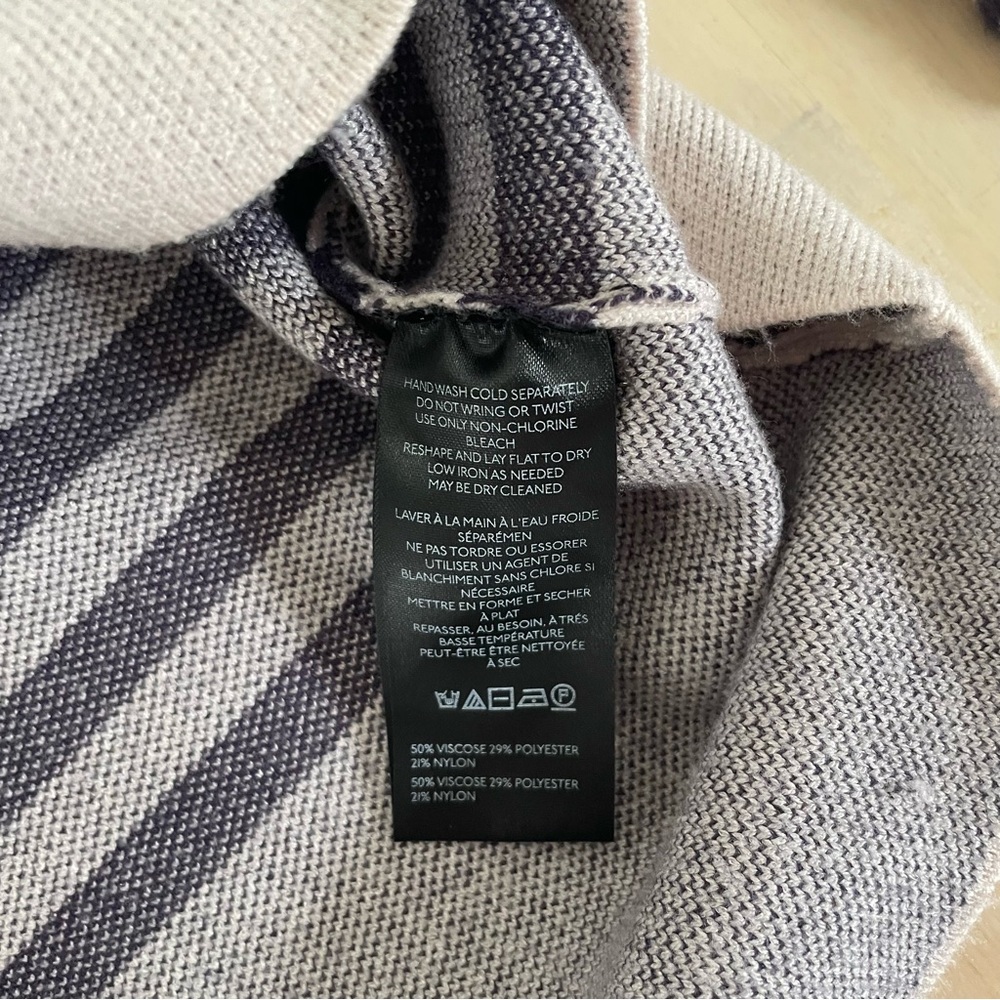 Anthropologie The Carys Mock-Neck Sweater by Maeve XXS Oversized - Picture 6 of 7